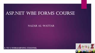 1 ASPNET WebForms Course Introduction مقدمة الكورس [upl. by Labanna]