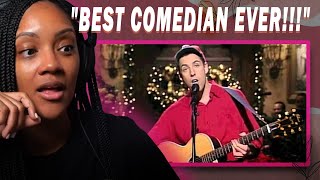 FIRST TIME REACTING TO  Adam Sandler  quotThe Christmas Songquot SNL [upl. by Vashtia]