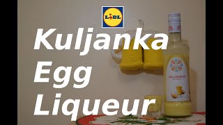 Lidl Kuljanka Egg Liqueur [upl. by Shanna]