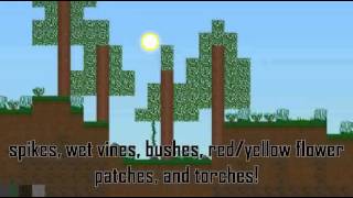 Mine Blocks 2 alpha 07  Infinite World Generator [upl. by Hairahcez766]