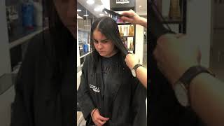 long hair on the floor full haircut video [upl. by Ruiz352]