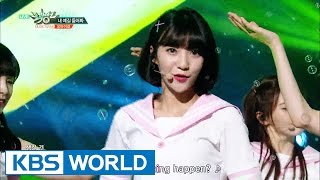 OH MY GIRL  Aing  오마이걸  내 얘길 들어봐 Music Bank  20160812 [upl. by Namrak]