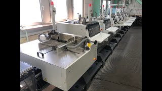 Heidelberg ST450 2013 Saddle stitcher with 7 feeders cover feeder and stacker KGT [upl. by Joana]