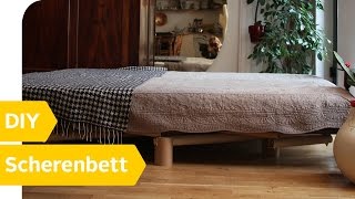 DIY Anleitung – Scherenbett aus Karton einfach selber bauen  Roombeez – powered by OTTO [upl. by Conway]