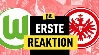 21 Eintracht Frankfurt erteilt VfL Wolfsburg Lehrstunde in Sachen Effizienz  Reaktion [upl. by Tnarg]