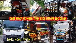 dari masa ke masa truk giga hitam bos galak [upl. by Ttennej]