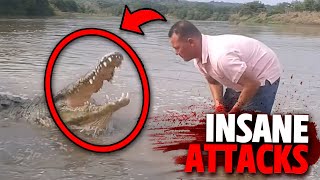 The Most SAVAGE Crocodile Attacks MARATHON [upl. by Egwin]