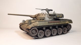 FINISHED KIT REVIEW Tamiya 135th M18 Hellcat US Tank Destroyer [upl. by Angelica226]