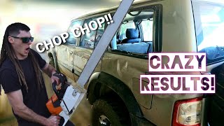 Gu Y61 Patrol CRAZY Dual Cab BUILD  Step By Step EXPLAINED  HARBOURBUILT [upl. by Ytinirt596]