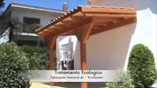 Pergola De Madera 4x25m [upl. by Resee]