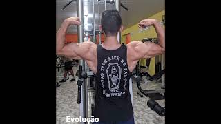 Transformação na academia evolution gymrat transformation [upl. by Ahseuqram]