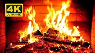 🔥 Cozy Fireplace 4K 12 HOURS Fireplace with Crackling Fire Sounds Fireplace Burning 4K [upl. by Irina]