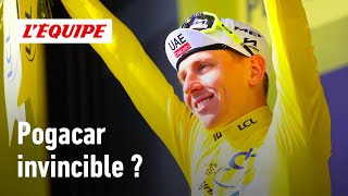 Tour de France 2024  Pogacar trop fort pour Vingegaard [upl. by Arimihc]