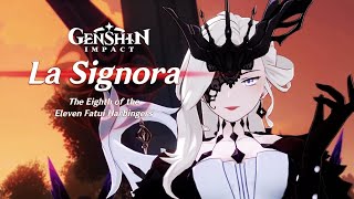 La Signora Character teaser leaked [upl. by Aicilak]