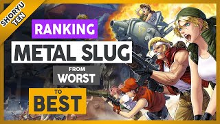 Ranking Metal Slug Games From WORST to BEST [upl. by Tiebout]