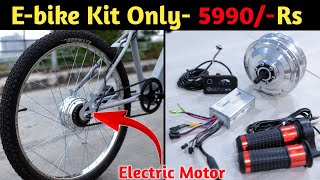 how to make electric Cycle Unboxing amp Wiring  Creative Science [upl. by Reniar308]