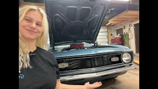 Grill install on our 1968 Chevy Camaro [upl. by Lang]