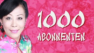 Kochen mit Fang 1000 Abonnenten cooking with fang 1000 subscribers 1000 订阅者啦！ [upl. by Engleman713]