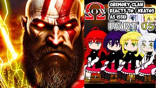 Gremory Clan react to Issei as KRATOS quotPart 5quot  GOW Ragnarök Gacha Club React [upl. by Thaine443]