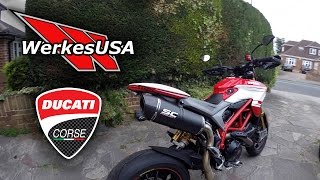 Ducati Hypermotard 939 SP with Competition Werks Fender Eliminator [upl. by Stacie680]