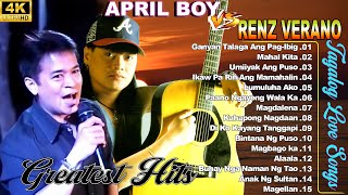 April boys Renz Verano Greatest Hits 2024  OPM Tagalog Love Songs Of All Time 💕Best Of OPM songs1 [upl. by Allisan490]