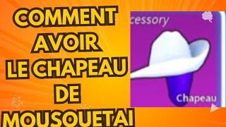 Tuto chapeau de mousquetaire blox fruit [upl. by Iroak808]