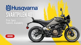 2024 Husqvarna Svartpilen 401 Price Specs Features Availability [upl. by Nasah]