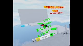 Obby Creator Troll Obby Showcase obby unfinished [upl. by Enneiluj]