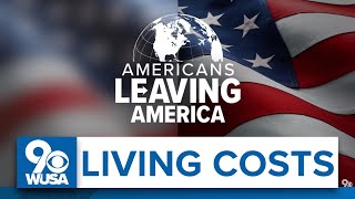 More Americans leaving the US amid cost of living rising political divisiveness [upl. by Aber749]