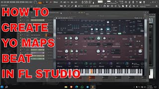 Learn How To Create A Yomaps Type Beat On Flstudio 21 With A Free Flp flstudio Tutorial [upl. by Ycrad]