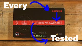 Soundtest All the Cherry MX Switches [upl. by Amaral]