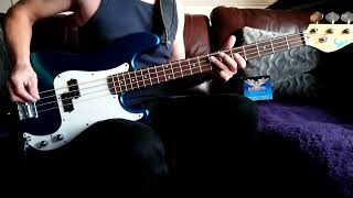 Saltcoats man plays quotRocky Pathsquot by Hawkwind Bass cover hawkwind hardrock basscover [upl. by Nylsor]