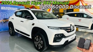 Big Discount amp Offer ❤️ 2024 Renault Kiger RXZ Full Review ✅ Price amp Features🔥Better Than Magnite [upl. by Nyrek]