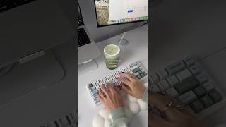 love working from home on a rainy day🌧️ aesthetic asmrsounds asmrvideo youtubeshorts [upl. by Eiliak268]