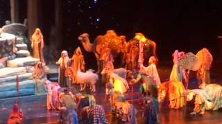 Radio City Christmas Spectacular NYC music hall rockettes 2013 living manger [upl. by Arevle]