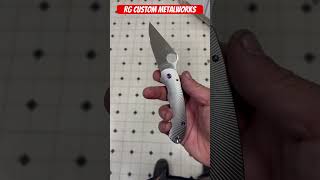 Spyderco para 3 with RGCustommetalworks radial scales RGT lynchnw milliepm2p3club edccarry [upl. by Remington]