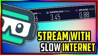 How to Stream With Bad Internet OBS The Best Streamlabs OBS Settings To Stream With Bad Internet [upl. by Lehplar]