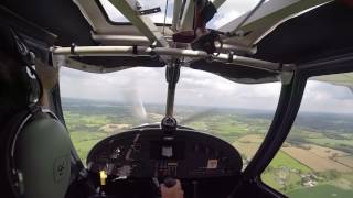 second solo flight in ikarus c42 at headcorn aerodrome part 2 [upl. by Glanville]