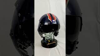 Vietnam Era F4 Phantom Pilot Helmet  VMFA122 Crusaders [upl. by Eirallih]