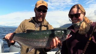 Mooching For Salmon In Southeast Alaska Ketchikan [upl. by Aphrodite395]