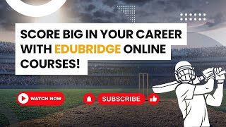 Score big in your career with EduBridge Online Courses [upl. by Nylemaj]