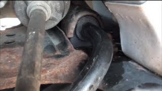 Chevy Cavalier Pontiac Sunfire End Link and Front Swaybar Bushing Replacement [upl. by Mor259]