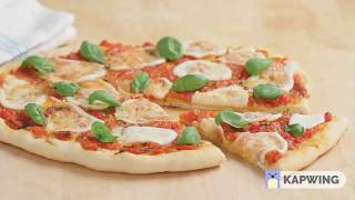 How to Make Margherita Pizza [upl. by Ymled]