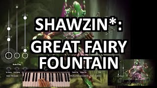 Warframe Shawzin Great Fairy Fountain Legend of Zelda Ocarina of Time [upl. by Einneg]