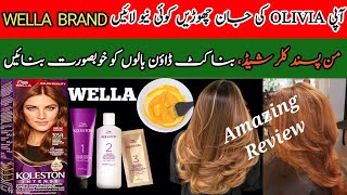 WELLA KOLESTON HAIR COLOR REVIEW  PERMANENT HAIR COLOR GREY COVERAGE  HAIR CREAM [upl. by Atilehs]