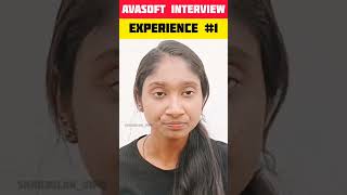 Avasoft Interview Experience tamil tamilshorts shorts [upl. by Rothschild]