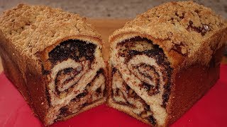 Receta de Babka con Nutella y capa crujiente paso a paso [upl. by Kieffer]