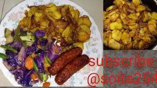 How to make yummylicious sauteed potatoes 😋🥔 sauteedpotatoescookingfoodtrendingfood😋 [upl. by Boak]