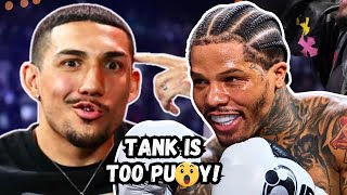 quotGervonta Davis Is TOO Puy To Fight Mequot Teofimo Lopez Disses Tank [upl. by Nilsoj754]