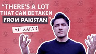 Ali Zafar quotJust like INDIA has a lot to give to PAKISTAN PAKISTAN also has a lot to give to INDIAquot [upl. by Nikolas]